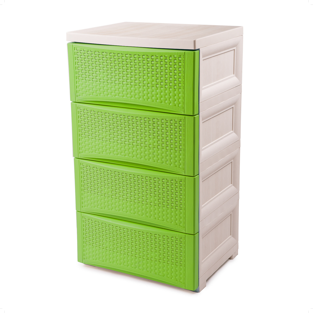 Green & White