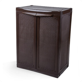 Rattan Small Wardrobe