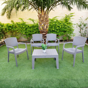 4 Jawaher Chair + Havana Coffee Table